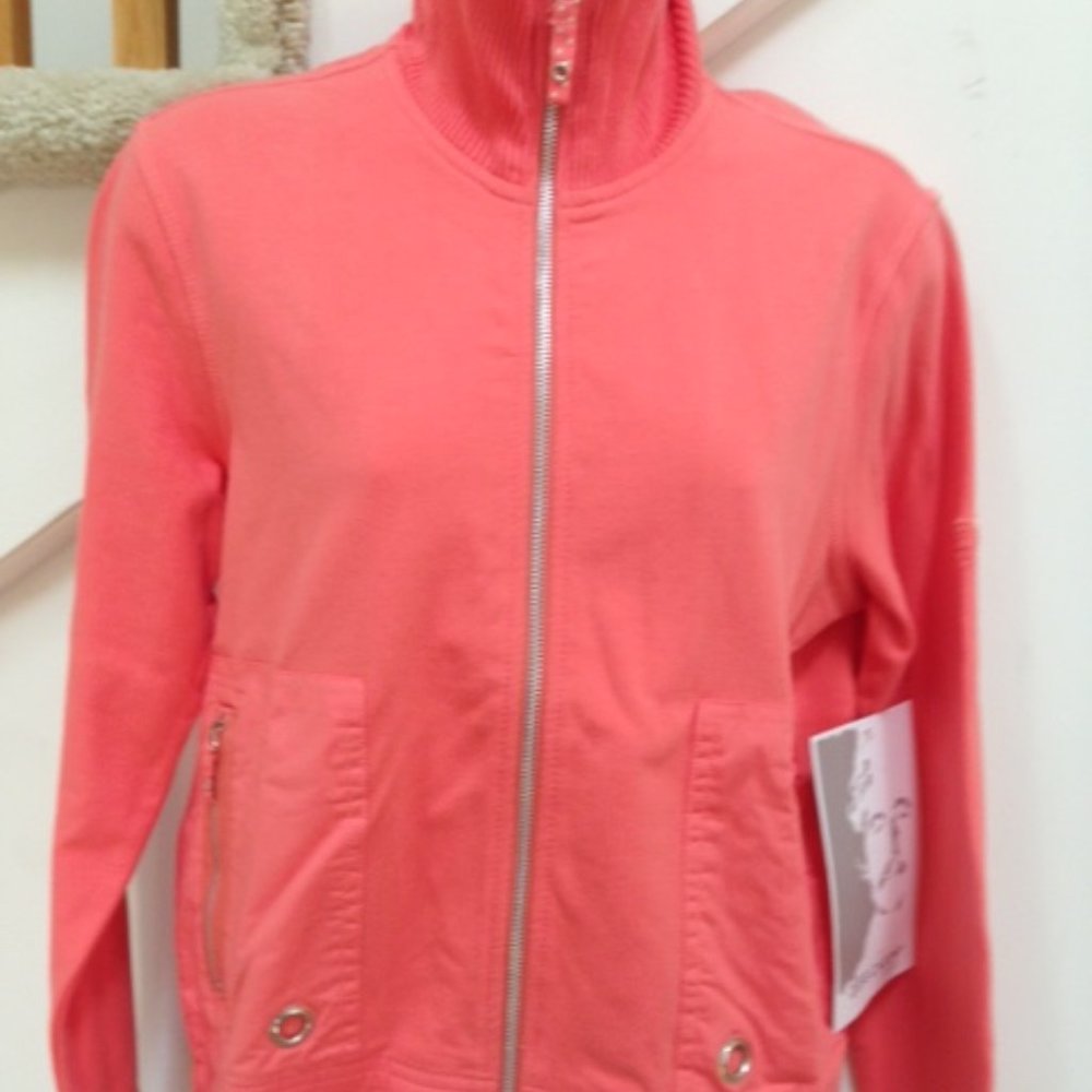 OLEG CASSINI Sport Stretch Jacket, Size S, 95% COTTON, 5% Spandex - Picture 3 of 7